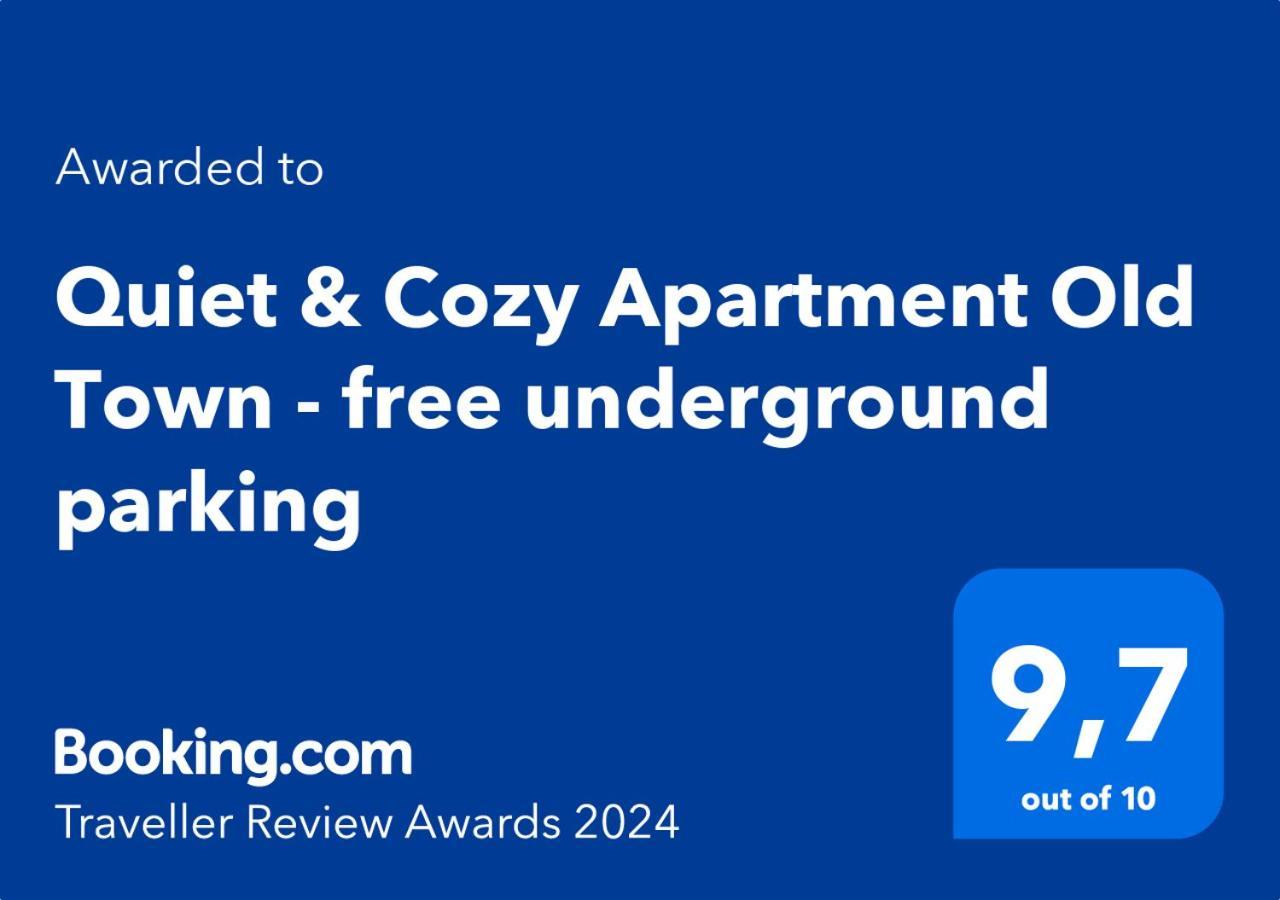 Quiet & Cozy Apartment Old Town - Free Underground Parking Kosice Exterior photo